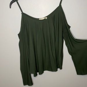 Off the shoulder long sleeve